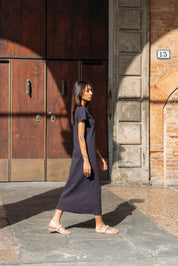 ROBE DE BAIN MYRTILLE