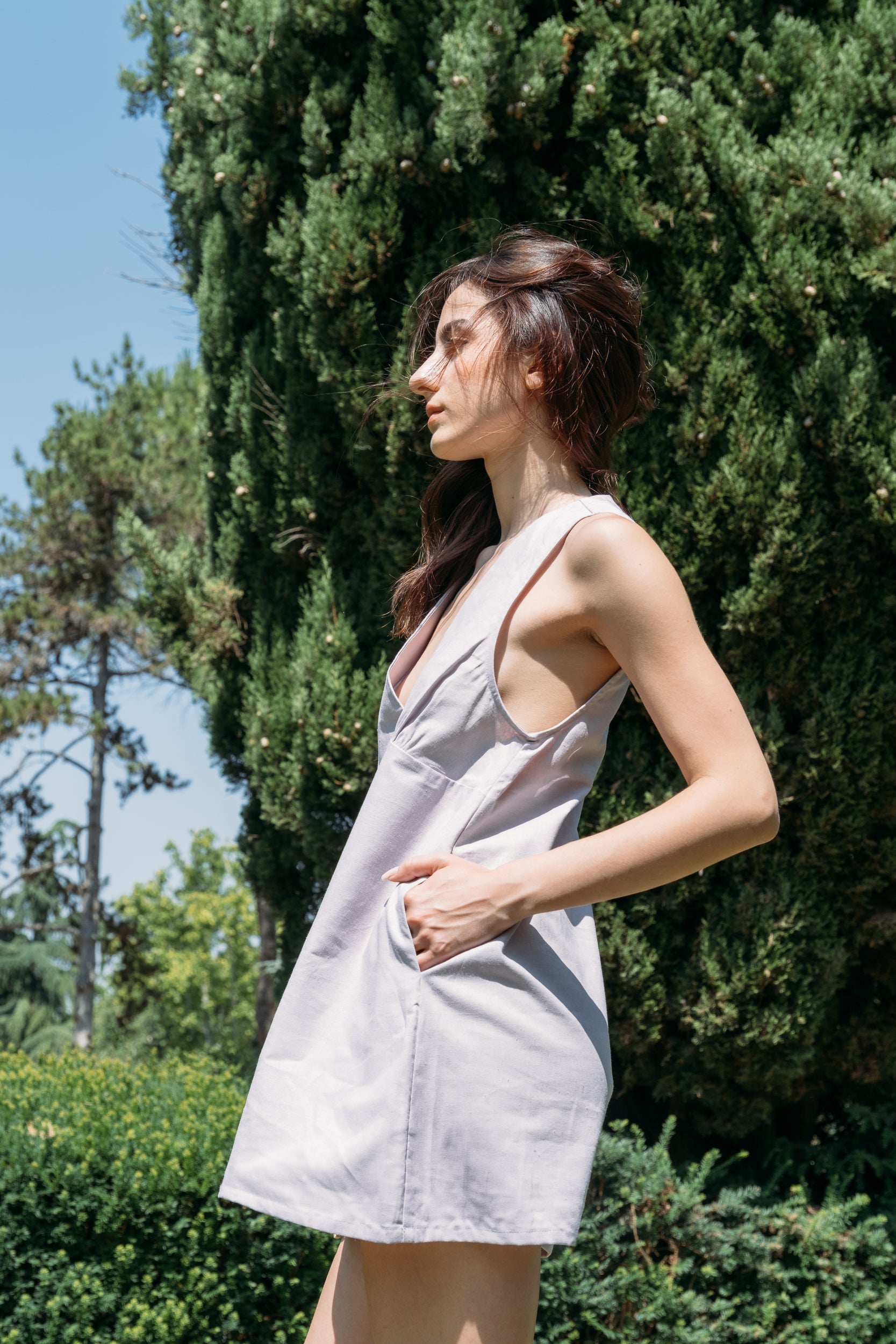 VALLETTA DRESS PERIWINKLE