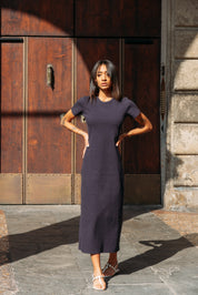 ROBE DE BAIN MYRTILLE