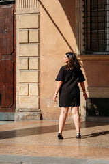 MYKONOS DRESS PEPPER