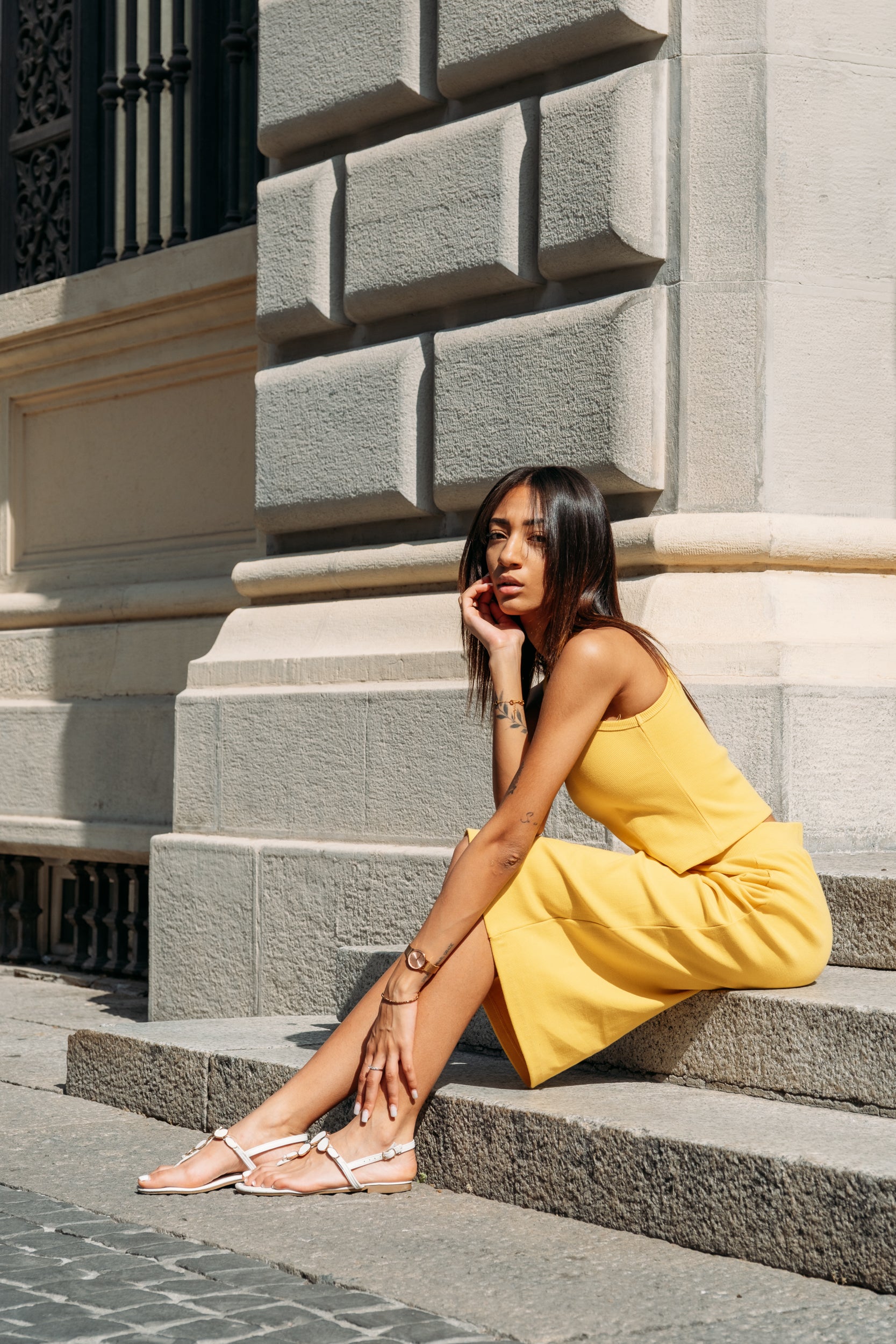 Débardeur Lima citron