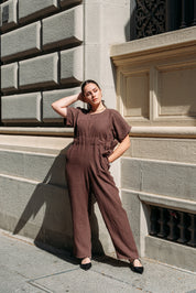 OSLO JUMPSUIT CACAO
