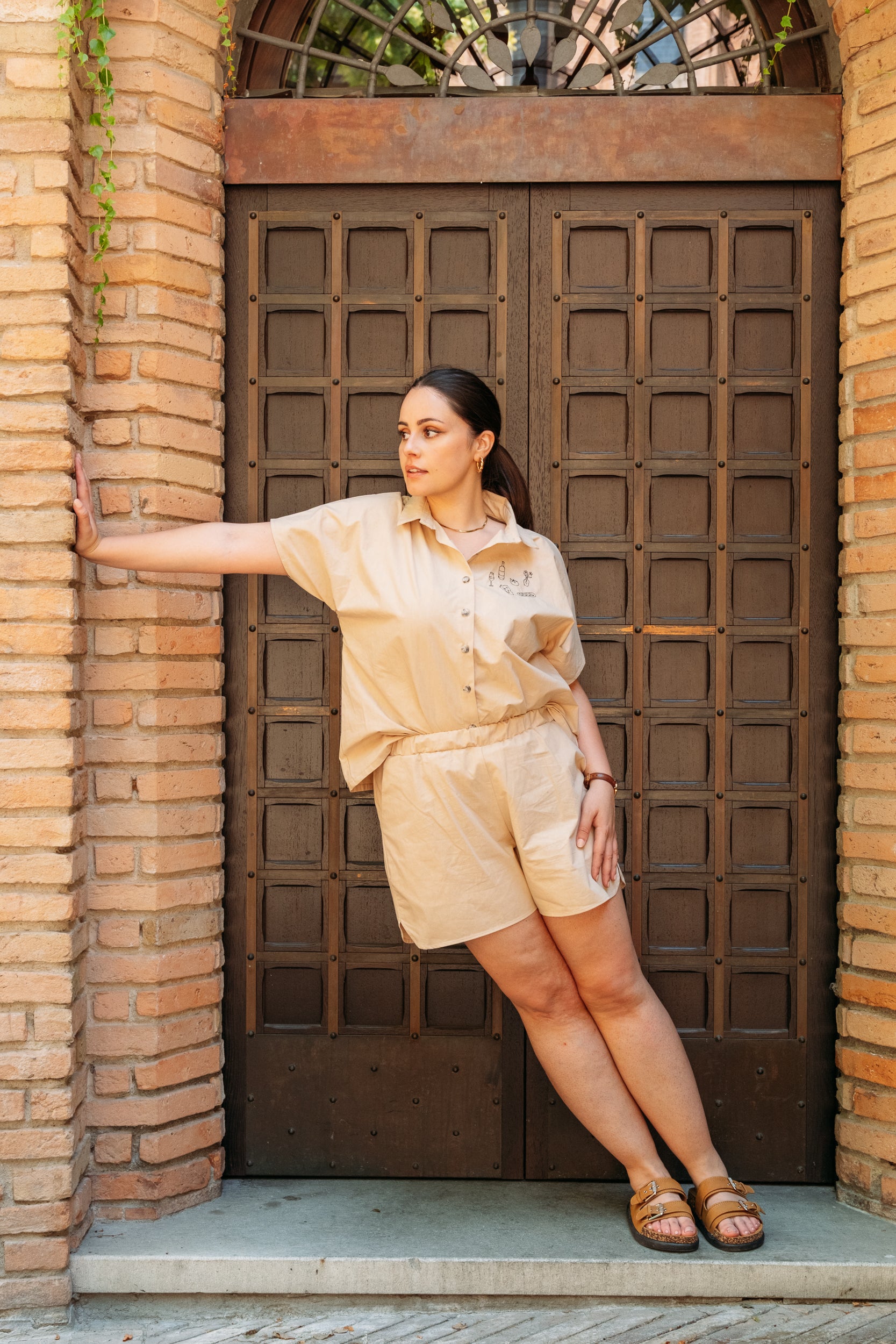 PORTOFINO BLOUSE SHORTBREAD