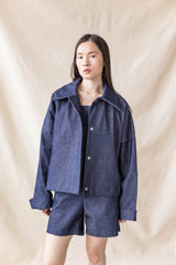 Avalon Coat - Indigo Denim