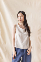 Capri Tank Top - Linen