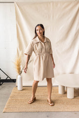 Soho Dress - Shortbread