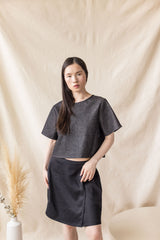 Split Skirt - Carbon