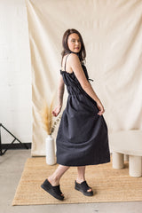 Nassau Dress - Carbon