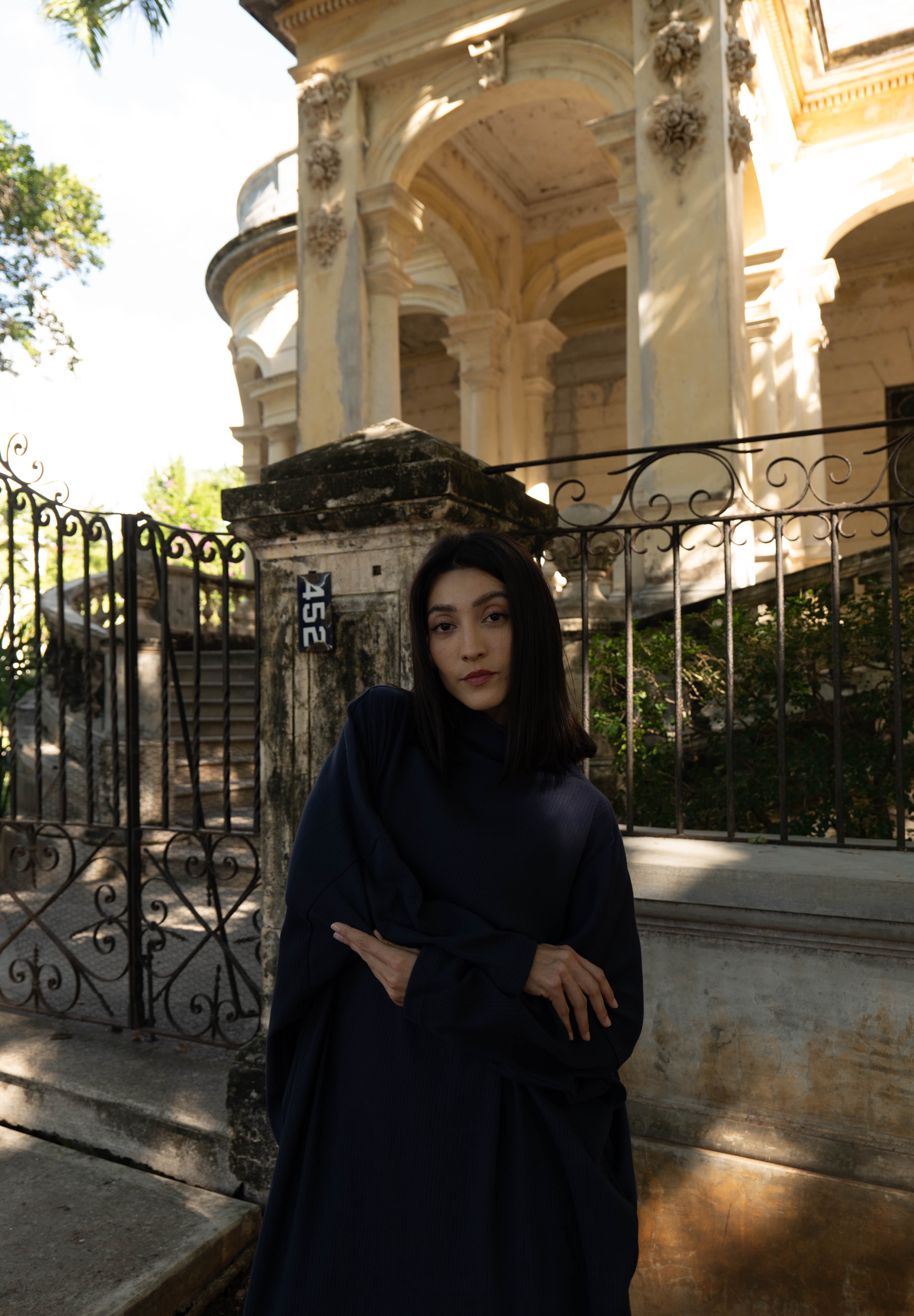 FRANKFURT ROBE BLUEBERRY