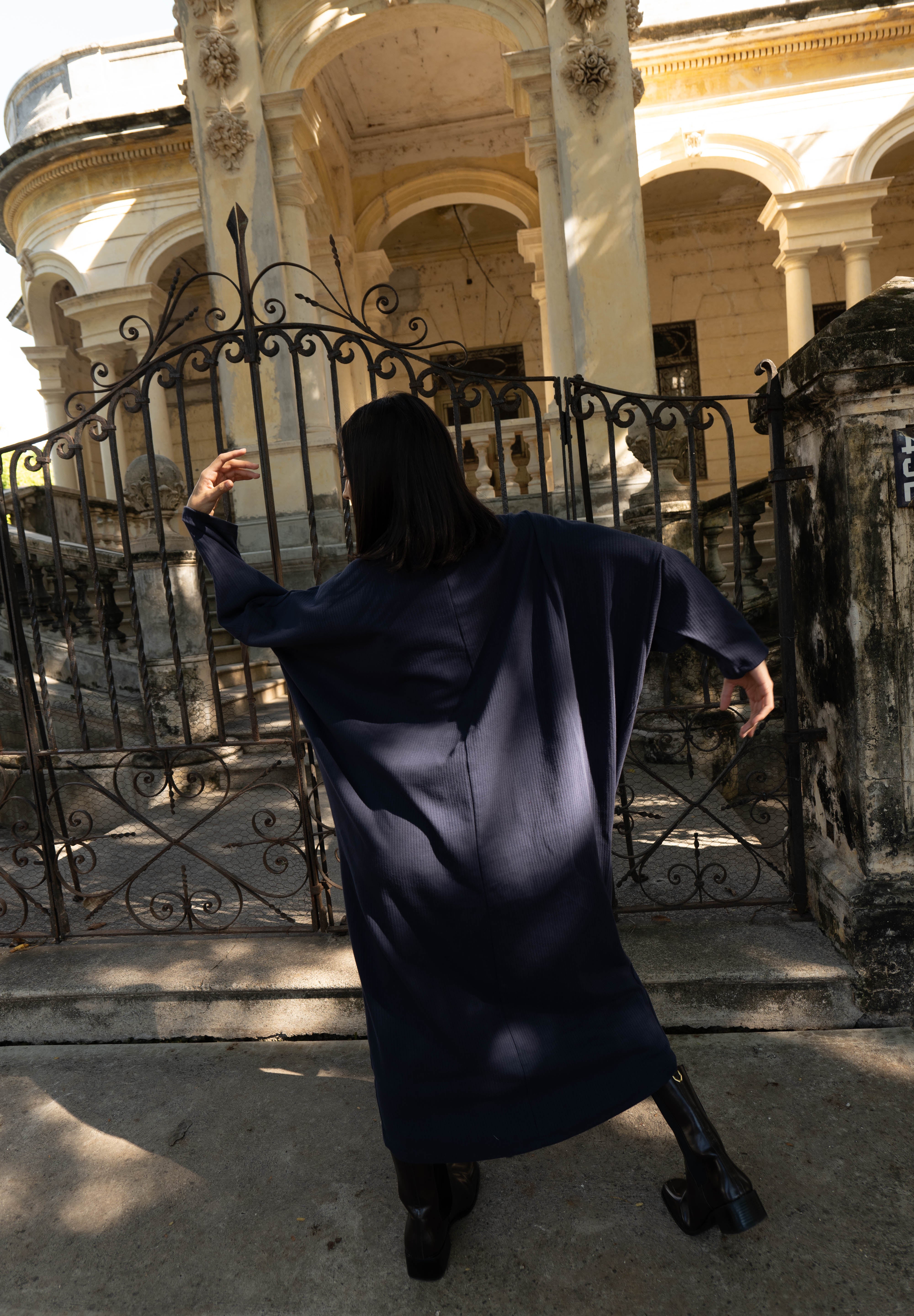 FRANKFURT ROBE BLUEBERRY