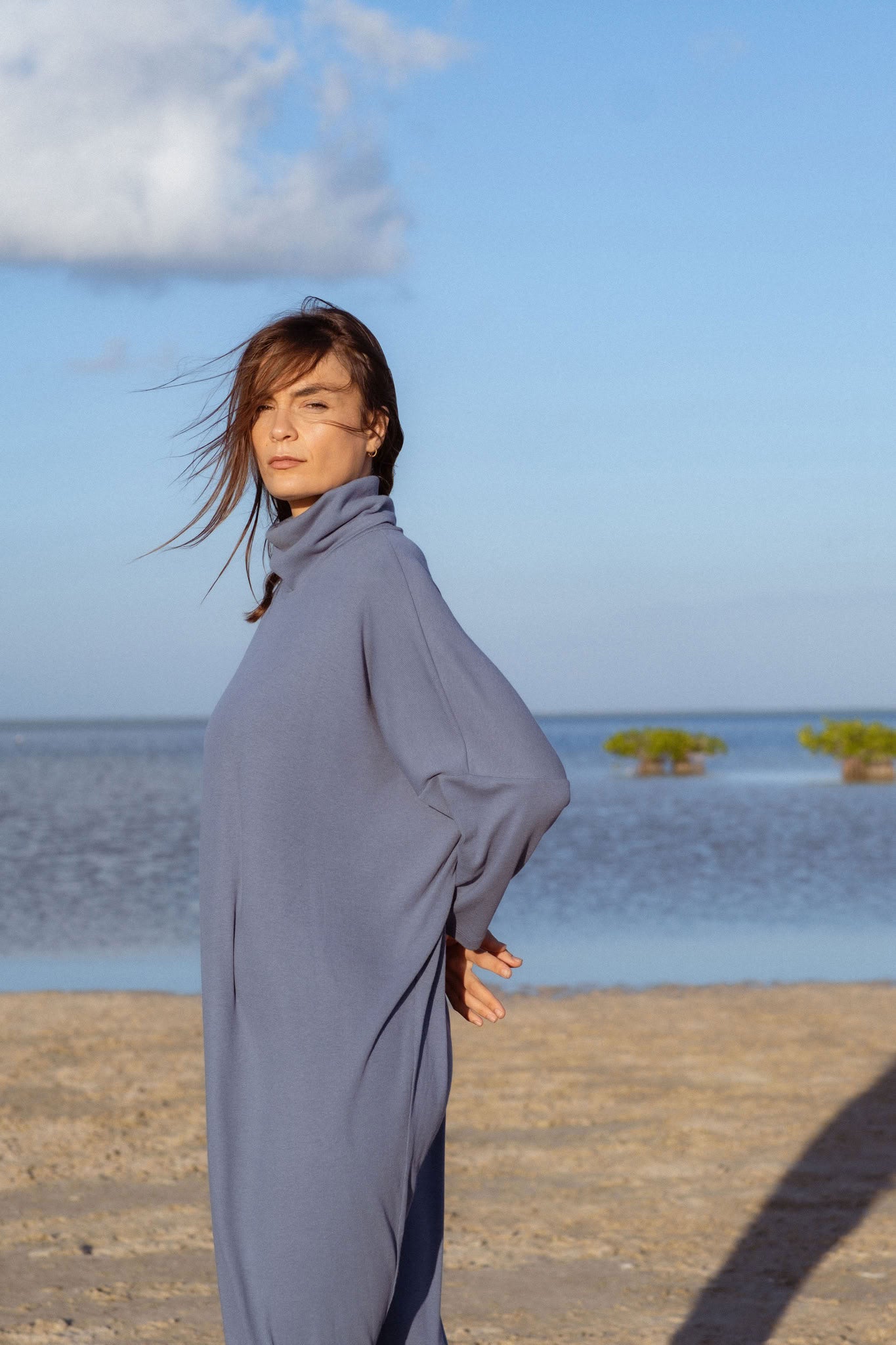Iona Dress - Caspian