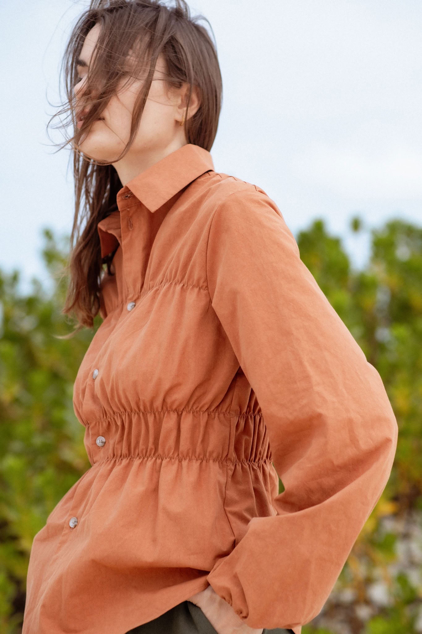 Galway Blouse - Copper