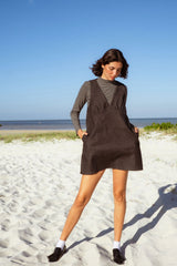 Valletta Dress - Carbon Denim