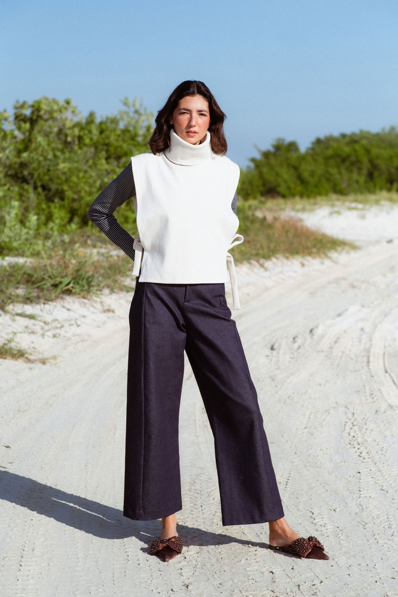 Vienna Pants - Indigo Denim