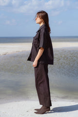 Vienna Pants - Carbon Denim