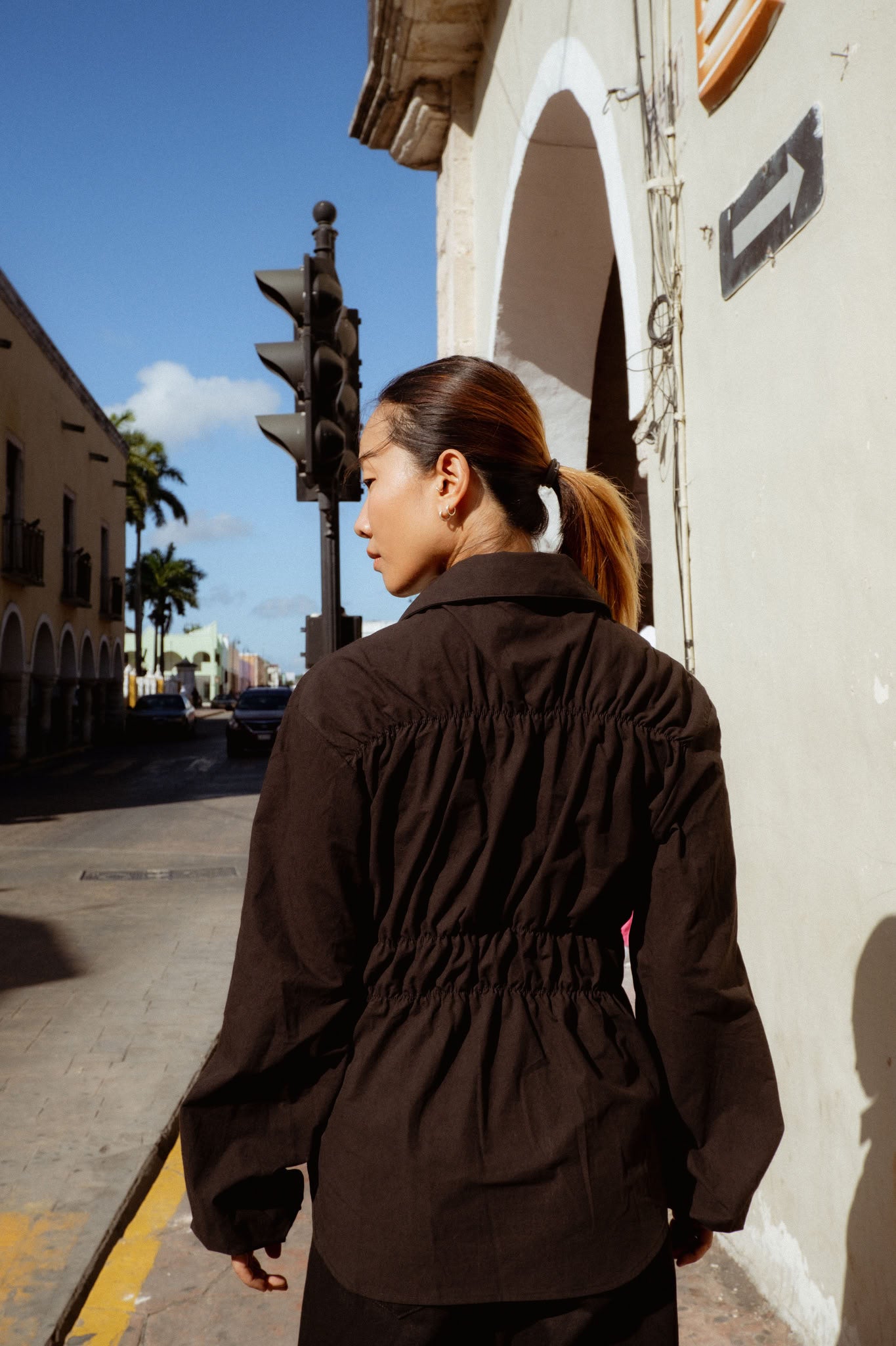 Galway Blouse - Carbon