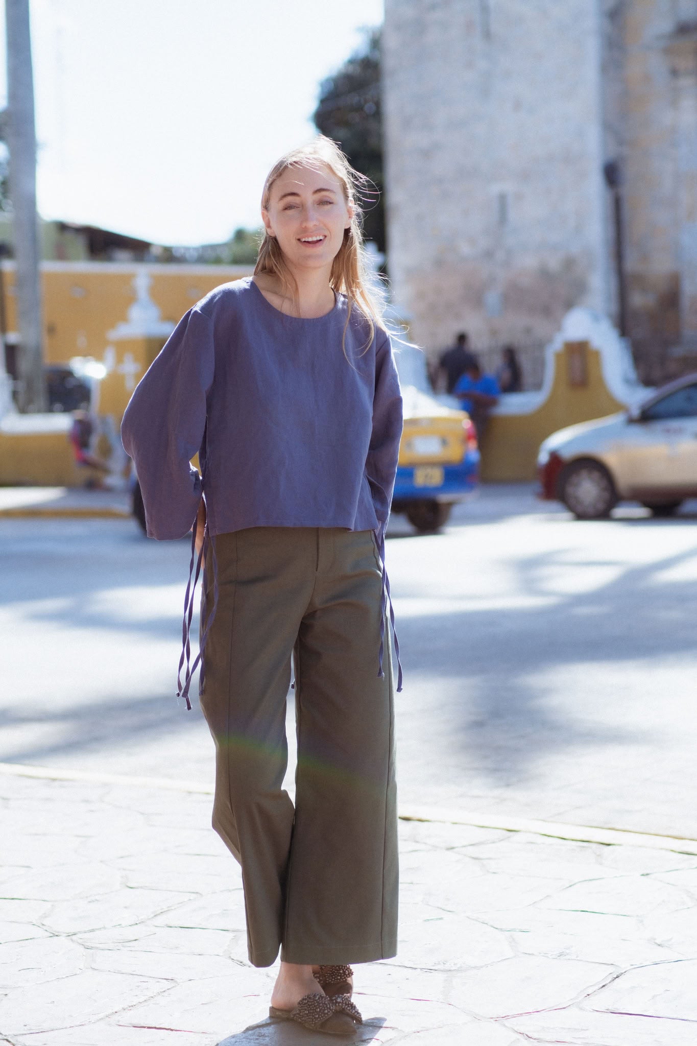 Amani Blouse - Caspian
