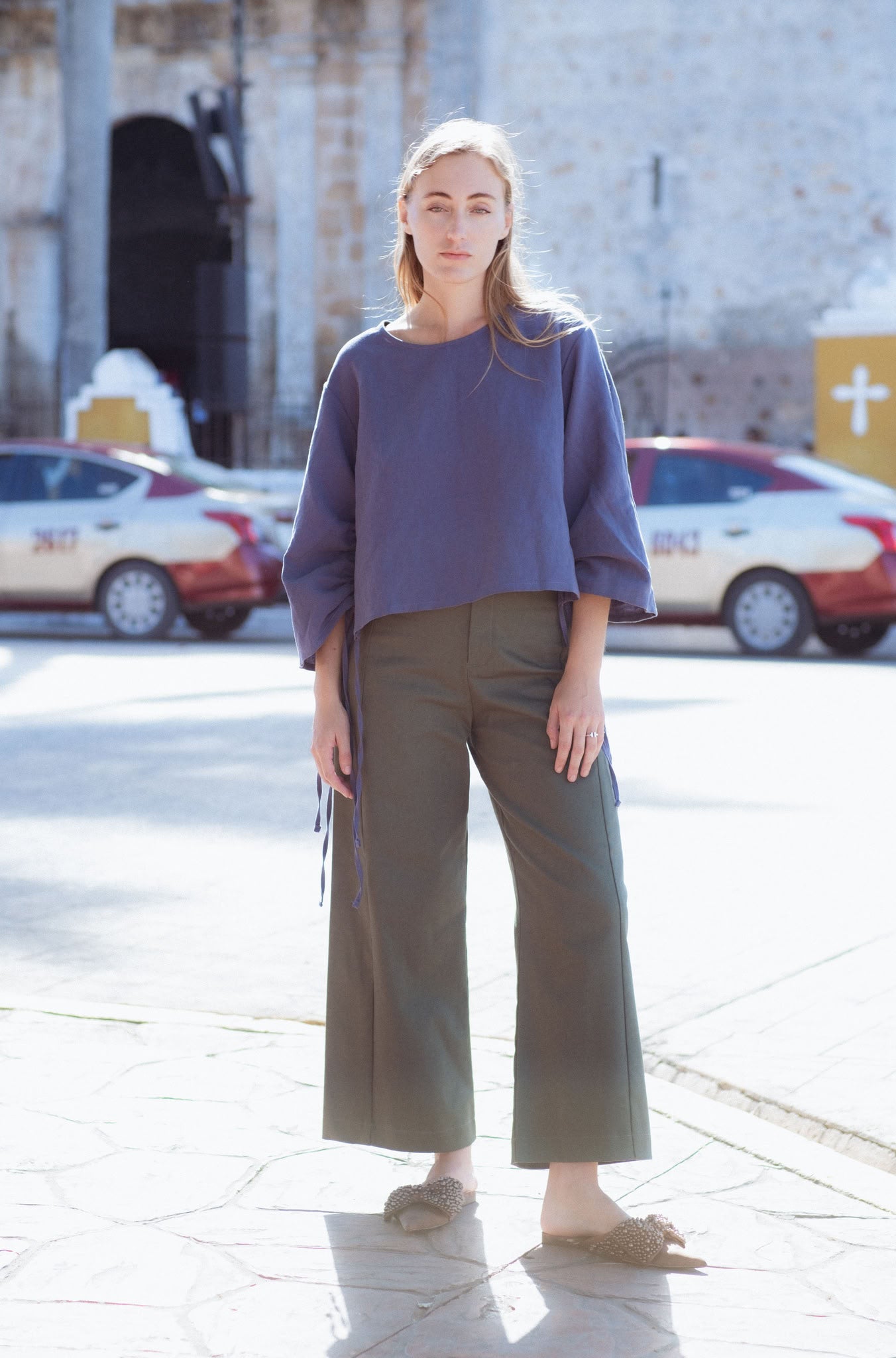 Amani Blouse - Caspian