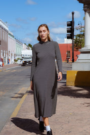 Tuscany Dress - Carbon