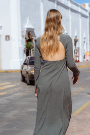 Tuscany Dress - Carbon