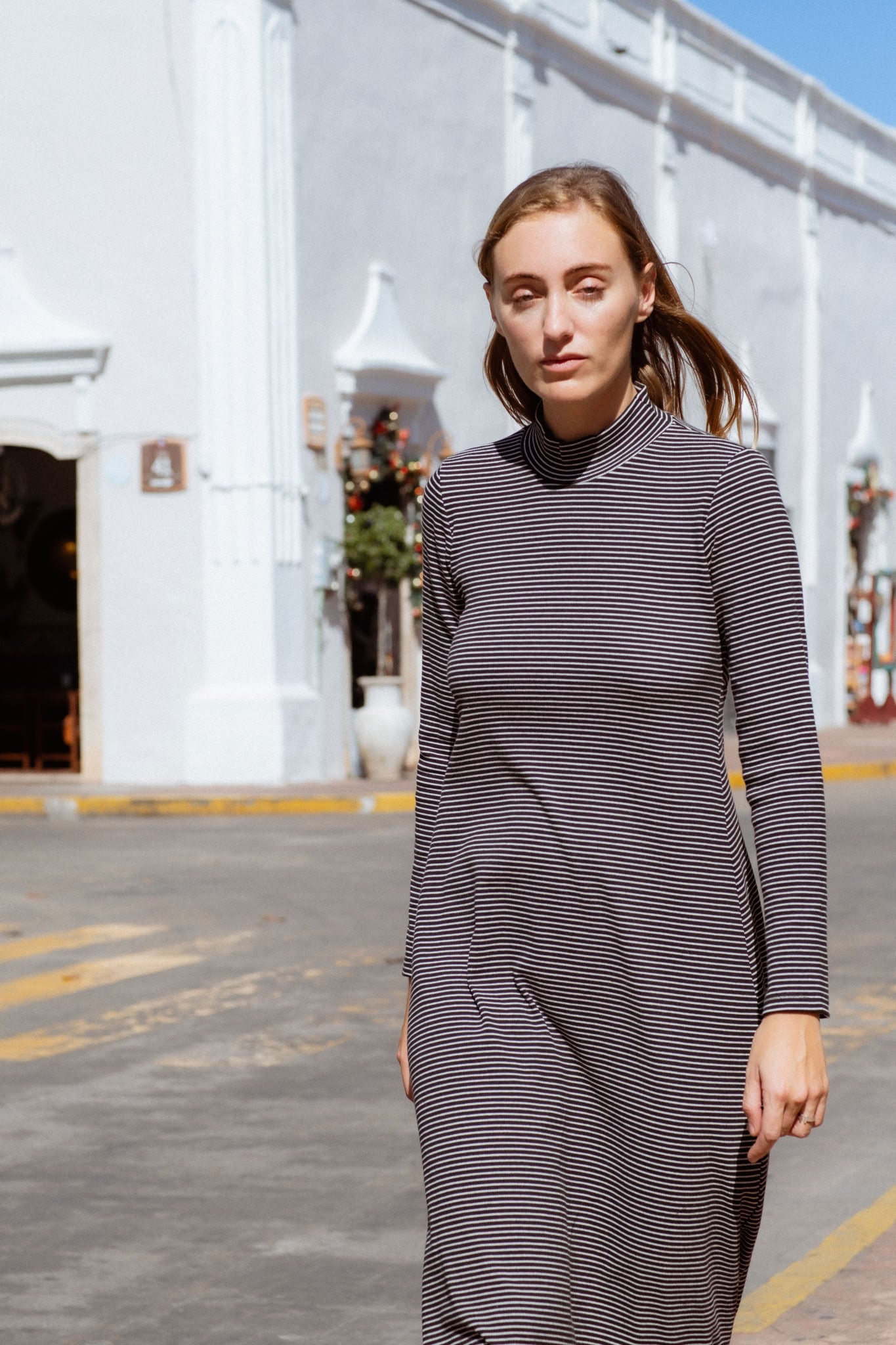 Tuscany Dress - Carbon