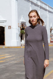 Tuscany Dress - Carbon