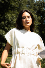 MEDELLIN DRESS ECRU