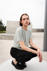 SANTIAGO T-SHIRT SEAFOAM