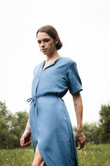 NAIROBI DRESS AZURE