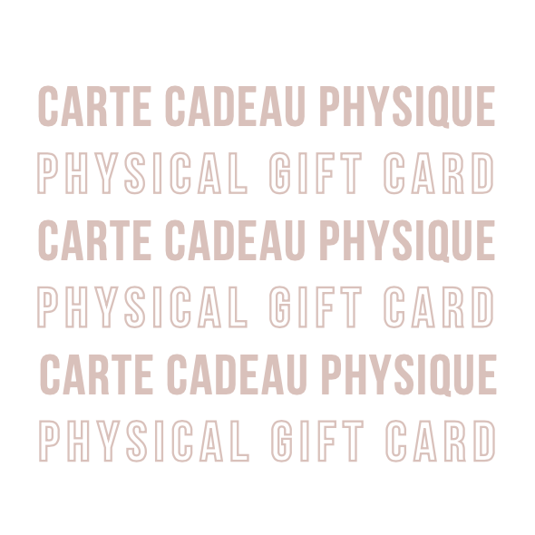 Physical Gift card
